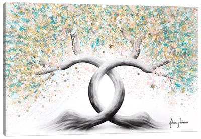 The Fashion Icon Tree Canvas Art Print - Hyper-Realistic & Detailed Drawings