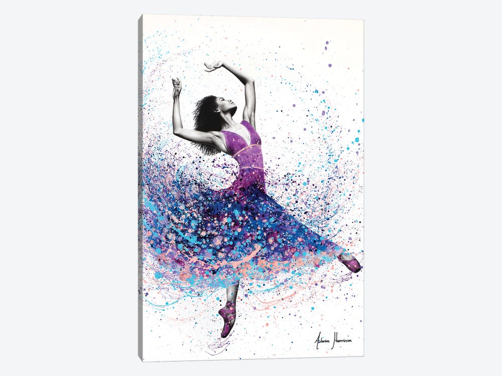 Powerful Passion Dance by Ashvin Harrison 1-piece Canvas Print