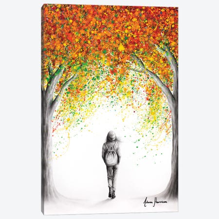 Beneath The Autumn Trees Canvas Print #VIN777} by Ashvin Harrison Canvas Wall Art