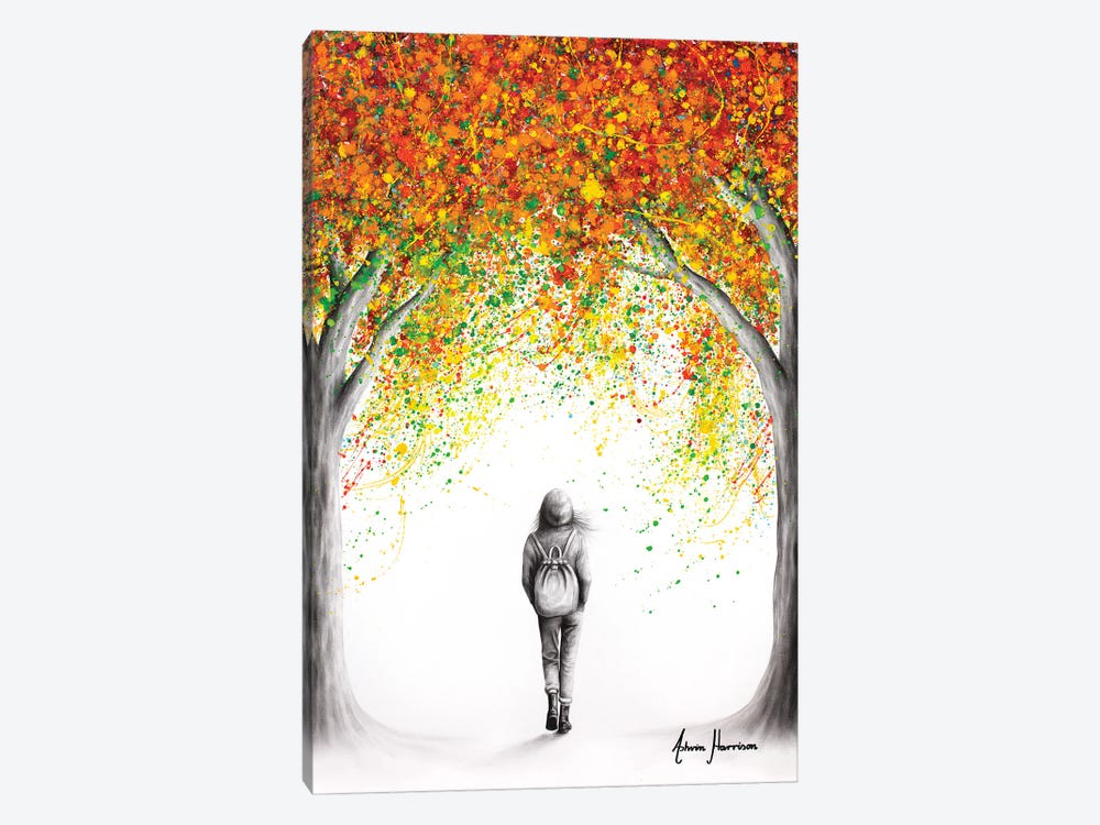 Beneath The Autumn Trees by Ashvin Harrison 1-piece Art Print