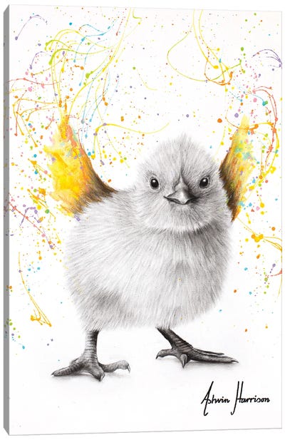 Chicken Dance Canvas Art Print - Ashvin Harrison