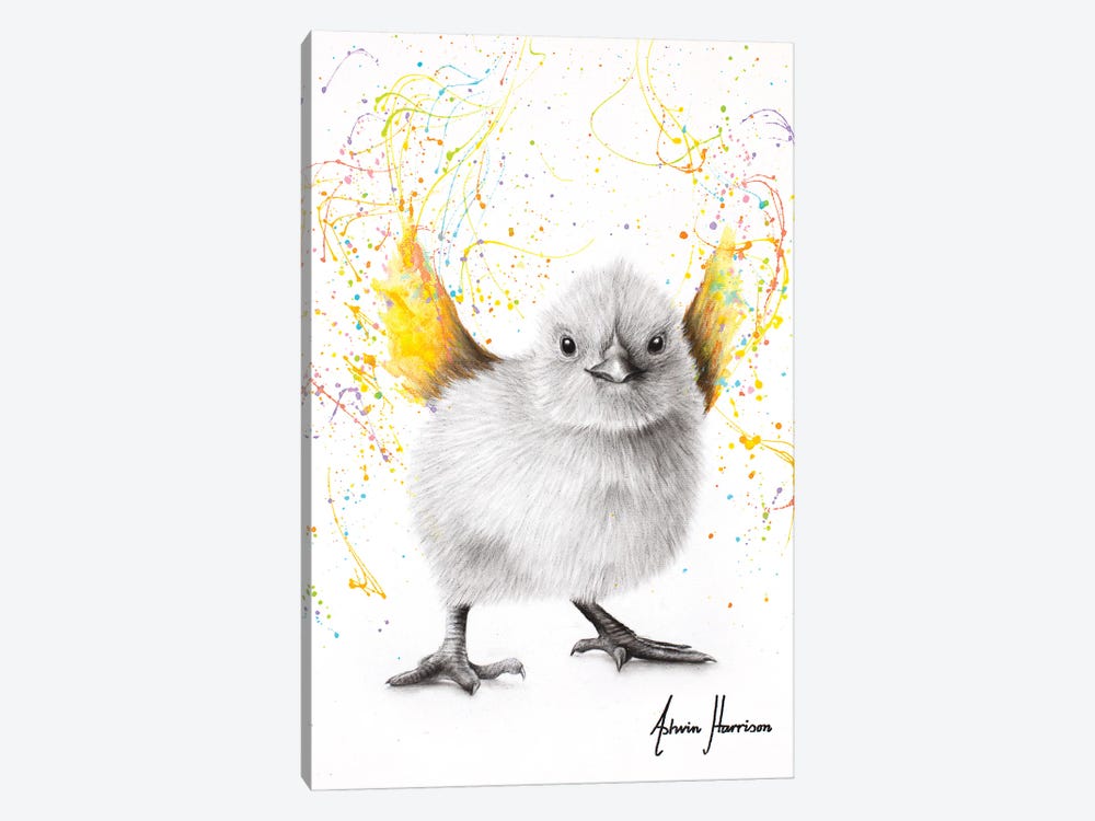 Chicken Dance by Ashvin Harrison 1-piece Canvas Artwork