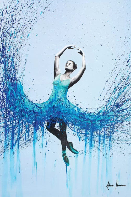 Ocean Dance by Ashvin Harrison canvas print
