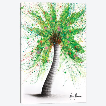 Party Palm Tree Canvas Print #VIN780} by Ashvin Harrison Canvas Wall Art