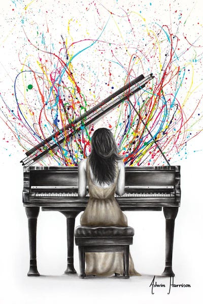 Colorburst: Grand Piano Solo by Ashvin Harrison