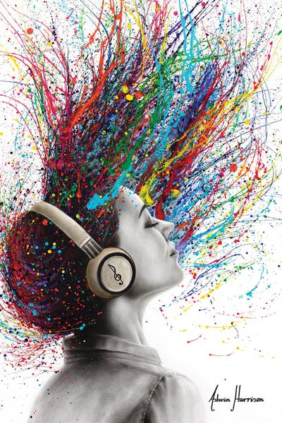 Hand Drawings & Sketches: Music Me by Ashvin Harrison