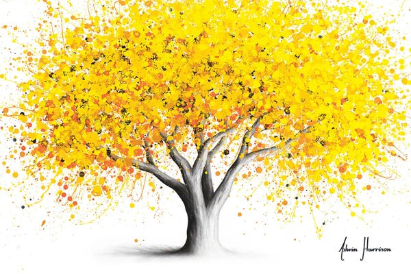 Hyper-Realistic & Detailed Drawings: Powerful Pollen Tree by Ashvin Harrison