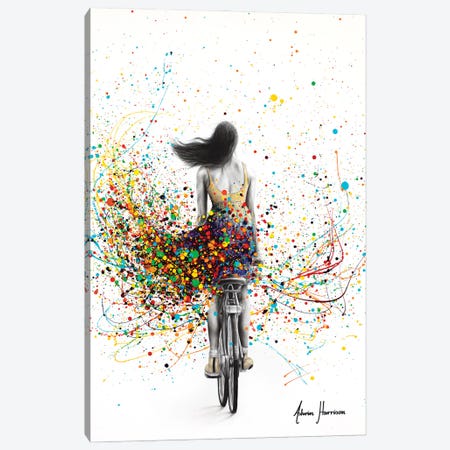 City Cycle Canvas Print #VIN793} by Ashvin Harrison Canvas Print