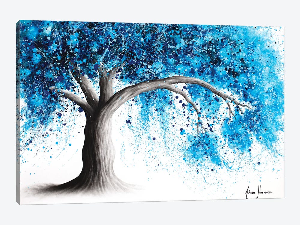 Ocean Energy Tree 1-piece Canvas Art