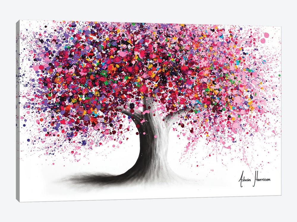 Wild Blossom Tree by Ashvin Harrison 1-piece Canvas Art Print