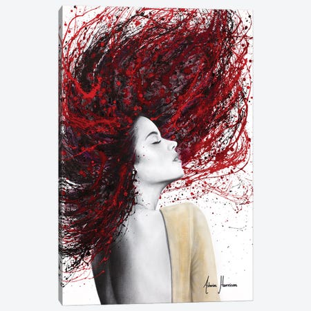 Scarlet Shine Canvas Print #VIN805} by Ashvin Harrison Canvas Art