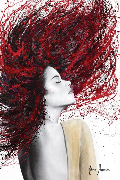 Women's Tops: Scarlet Shine by Ashvin Harrison