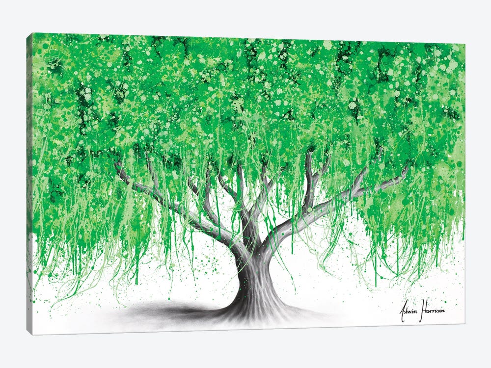 Waterside Willow Tree by Ashvin Harrison 1-piece Art Print