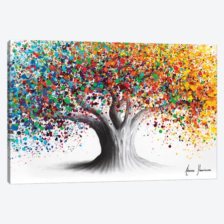 Bright Collective Tree Canvas Print #VIN827} by Ashvin Harrison Canvas Wall Art