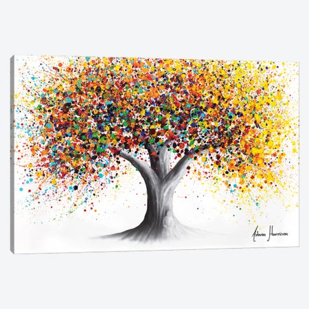 Sunshine Spirit Tree Canvas Print #VIN829} by Ashvin Harrison Art Print