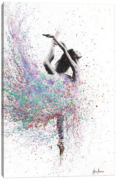 Opal Dance Canvas Art Print - Dancer Art