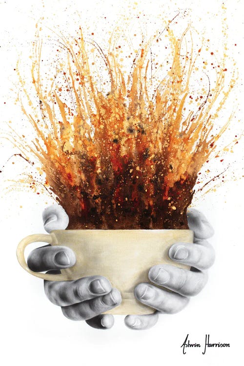 Coffee Coffee Coffee Canvas Art Print By Ashvin Harrison Icanvas
