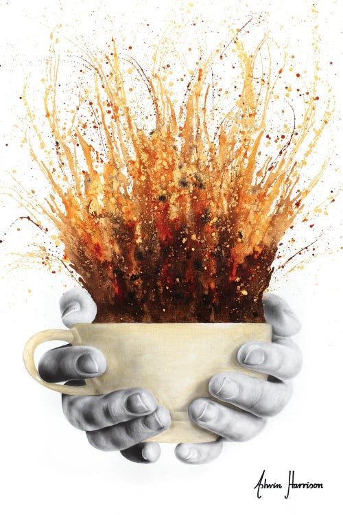 Coffee Coffee Coffee! by Ashvin Harrison canvas print
