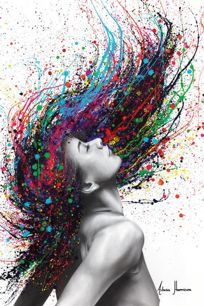 Pure Excitement by Ashvin Harrison multi panel art