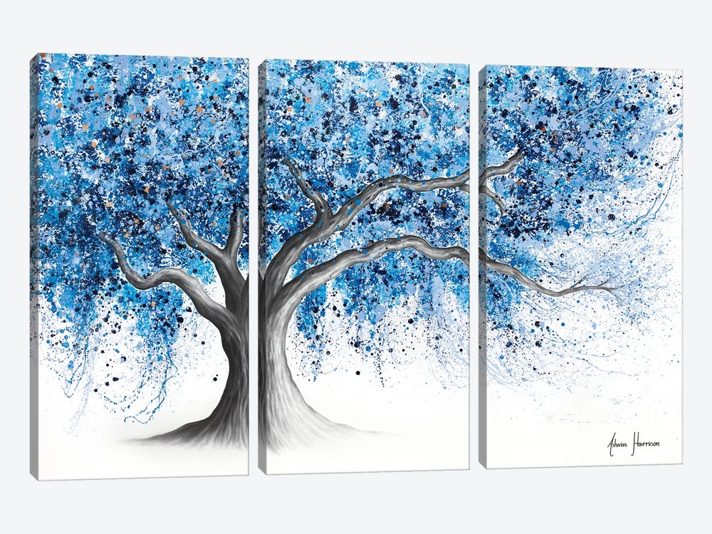 Dreamy Sea Tree by Ashvin Harrison 3-piece Canvas Wall Art