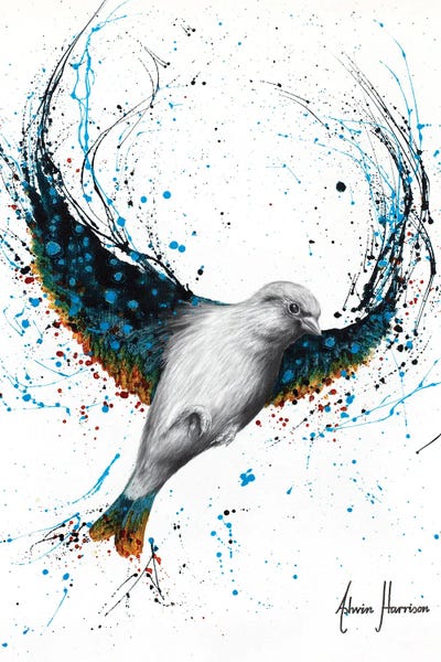 Topaz Wings by Ashvin Harrison canvas print