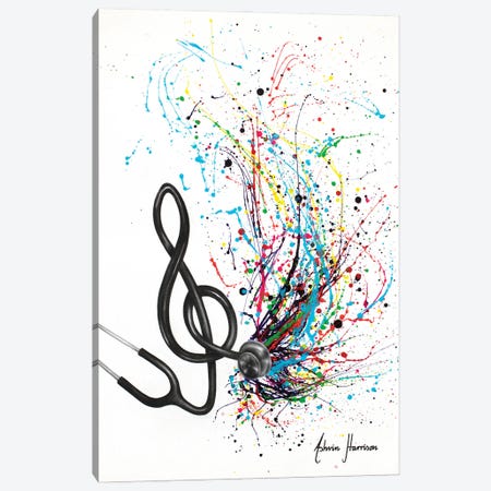 Vital Rhythm Canvas Print #VIN857} by Ashvin Harrison Canvas Print