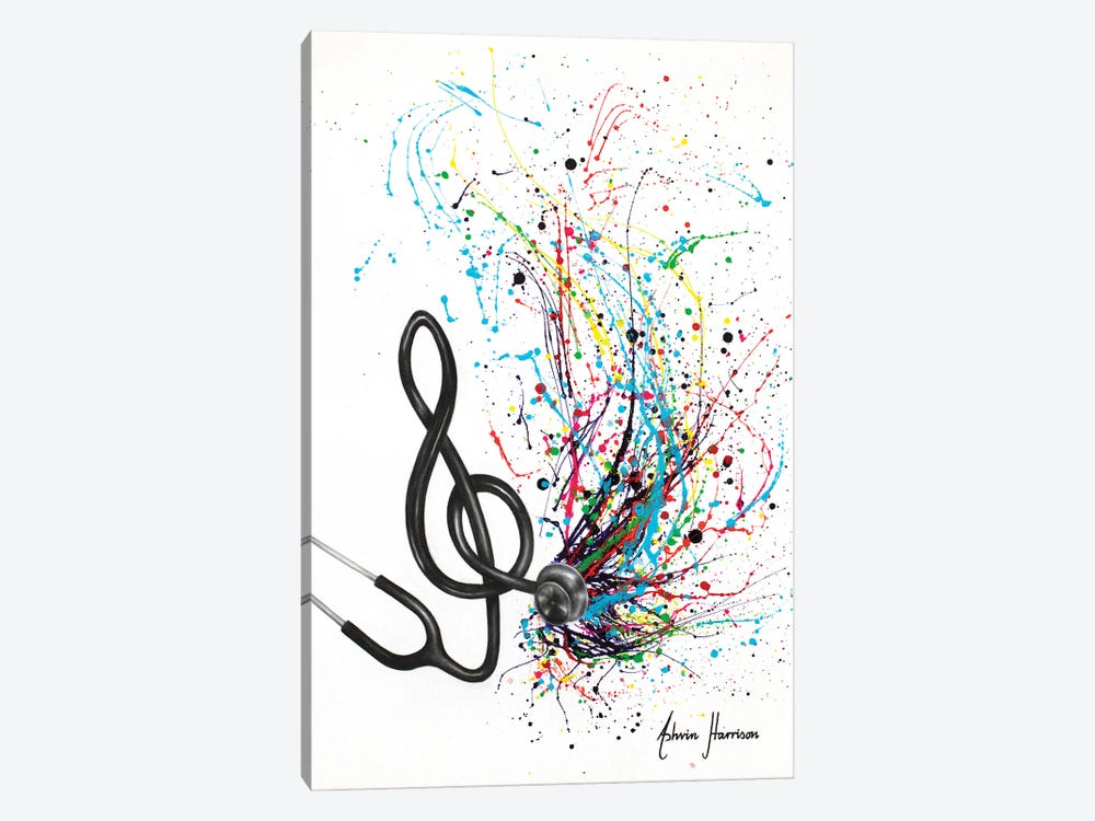 Vital Rhythm by Ashvin Harrison 1-piece Canvas Art Print
