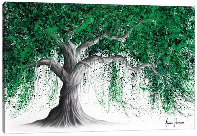 Revealing Rainforest Tree Canvas Art Print - Hyper-Realistic & Detailed Drawings