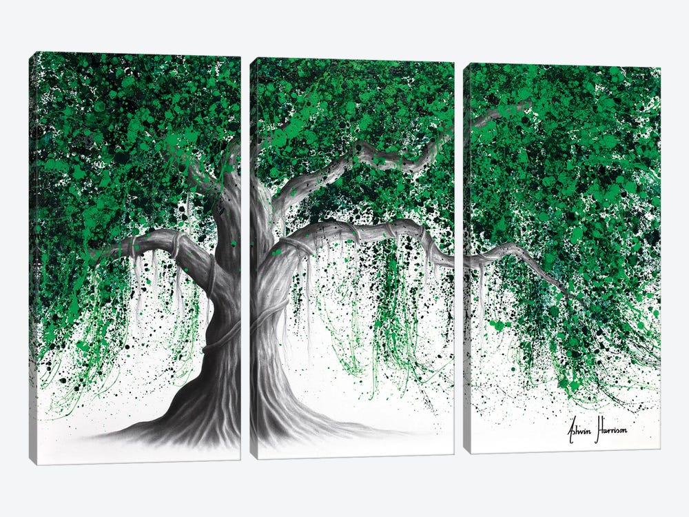 Revealing Rainforest Tree 3-piece Canvas Art