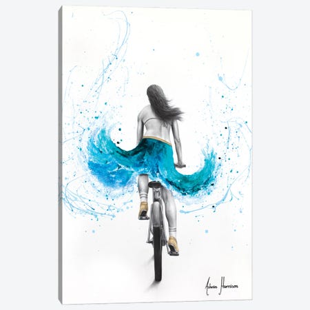 Ride The Wave Canvas Print #VIN884} by Ashvin Harrison Canvas Wall Art
