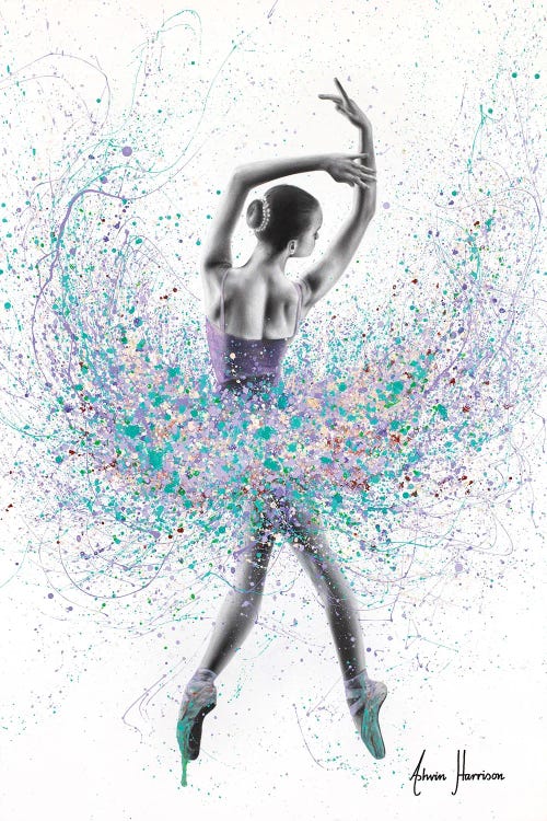 Lilac Dream Dance by Ashvin Harrison wall art