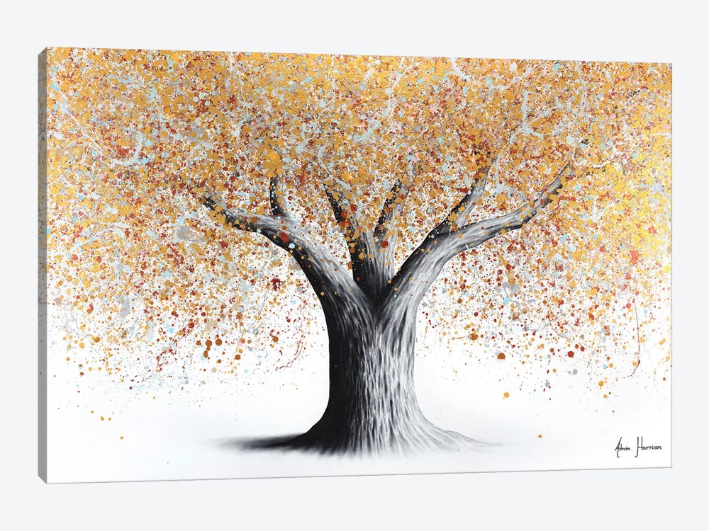 Autumn Sparkle Tree by Ashvin Harrison 1-piece Canvas Artwork