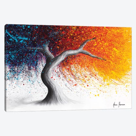 Fire and Passion Tree Canvas Print #VIN901} by Ashvin Harrison Canvas Artwork