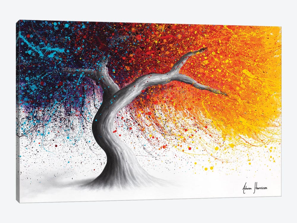 Fire and Passion Tree by Ashvin Harrison 1-piece Art Print