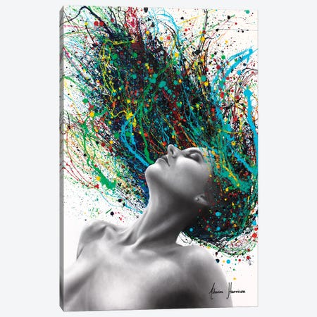 In Her Sky Canvas Print #VIN905} by Ashvin Harrison Canvas Print