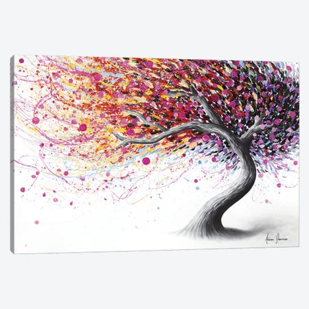 Fanciful Floral Tree Canvas Print #VIN917} by Ashvin Harrison Canvas Wall Art
