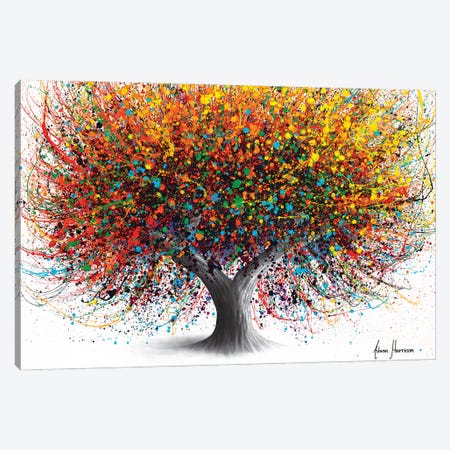 Tree Of Festivity Canvas Print #VIN925} by Ashvin Harrison Canvas Print