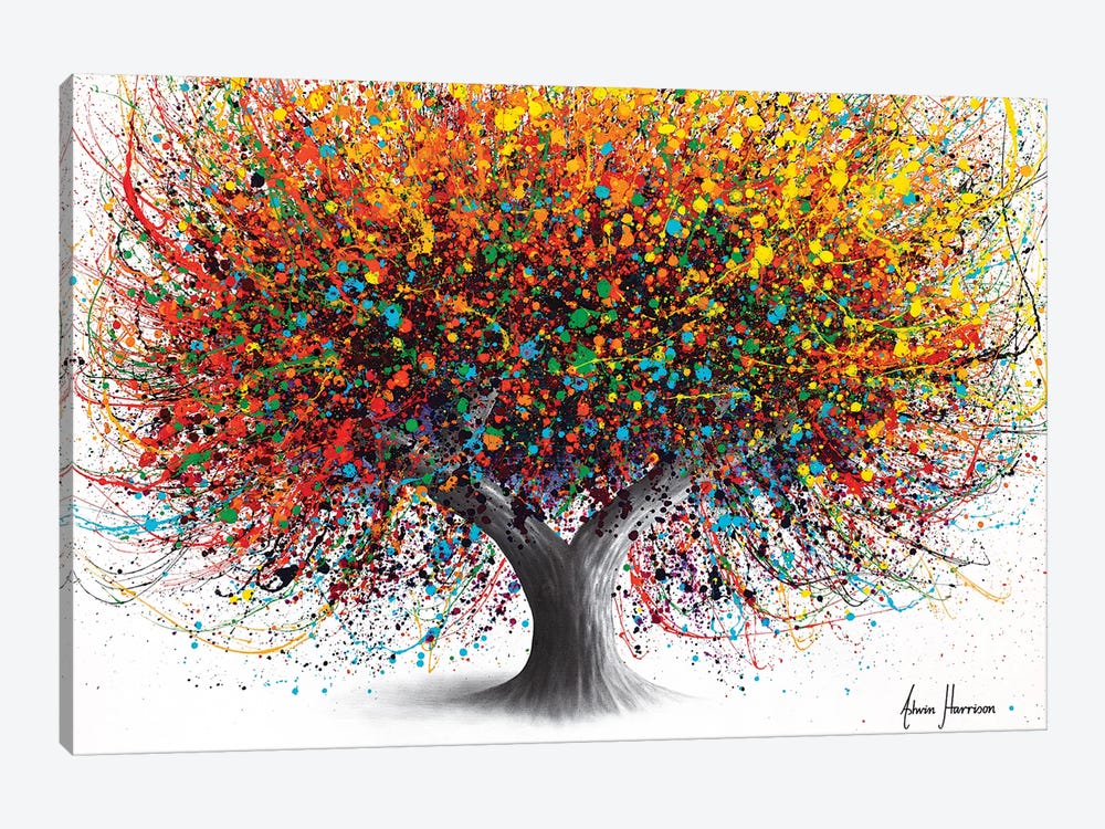 Tree Of Festivity by Ashvin Harrison 1-piece Canvas Print