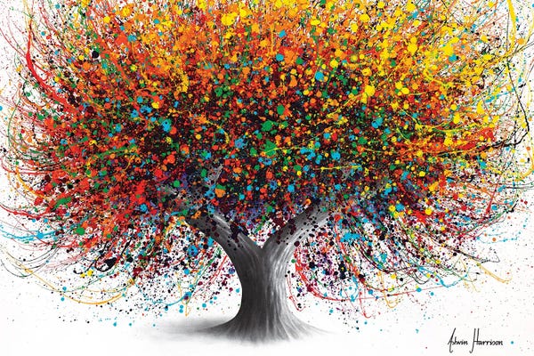 Abstract: Tree Of Festivity by Ashvin Harrison
