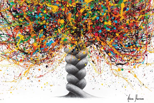 Colorburst: Brainpower Plait Tree by Ashvin Harrison