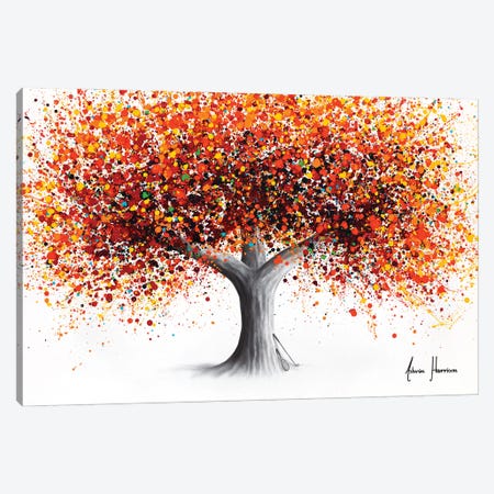 Orange Jaffa Tree Canvas Print #VIN929} by Ashvin Harrison Canvas Artwork
