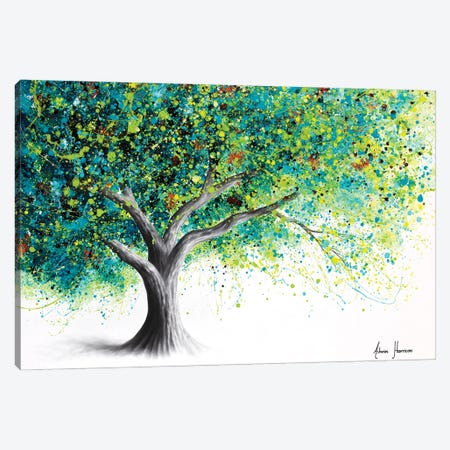 Moonlight Lagoon Tree Canvas Print #VIN932} by Ashvin Harrison Canvas Art Print