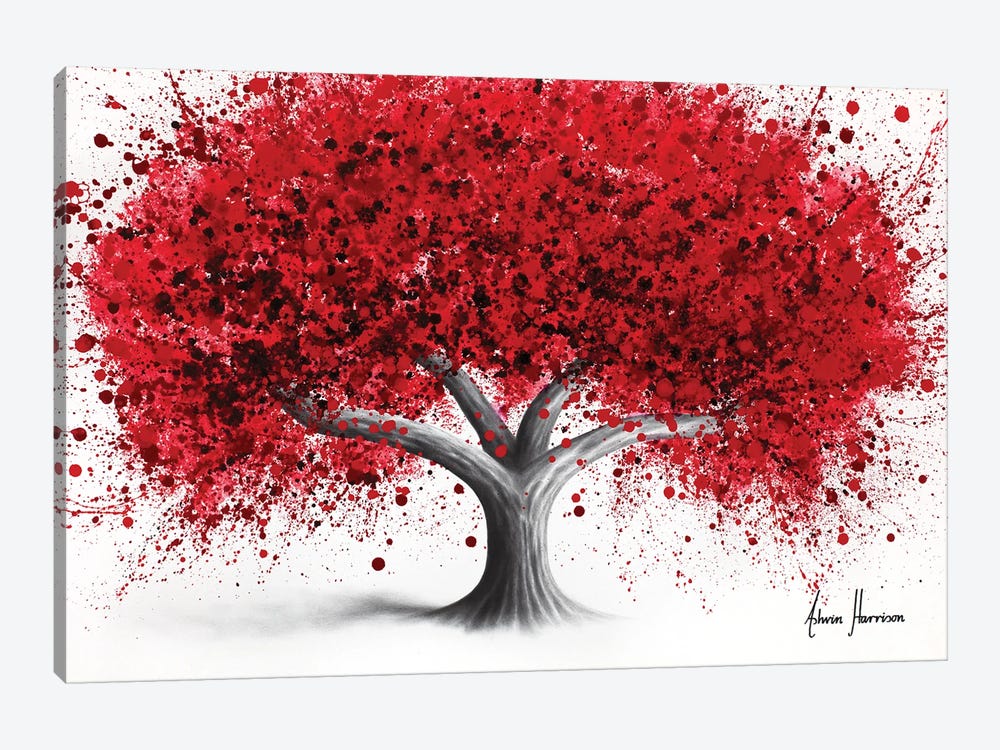 Strawberry Farm Tree by Ashvin Harrison 1-piece Art Print
