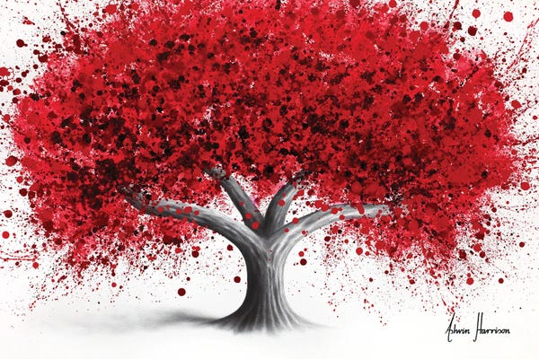 Hyper-Realistic & Detailed Drawings: Strawberry Farm Tree by Ashvin Harrison