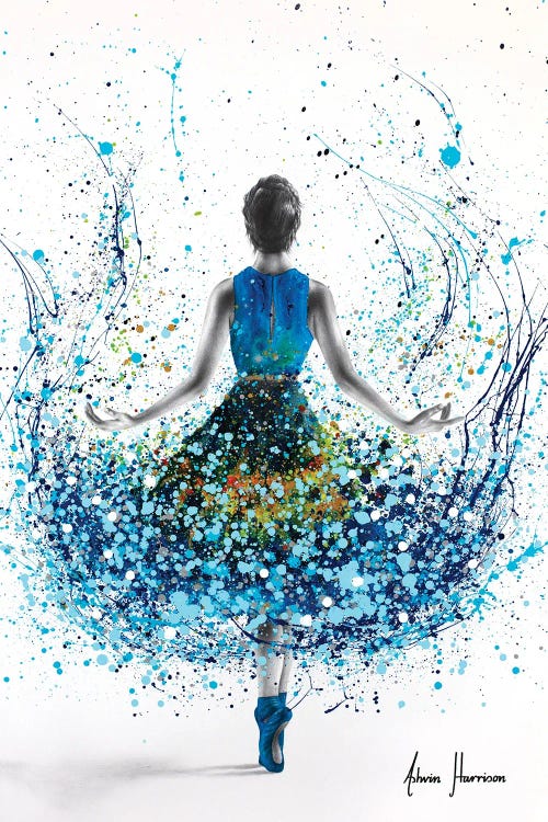 Diamond River Ballerina by Ashvin Harrison wall art