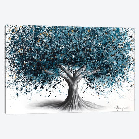 Glowing Night Tree Canvas Print #VIN943} by Ashvin Harrison Canvas Artwork