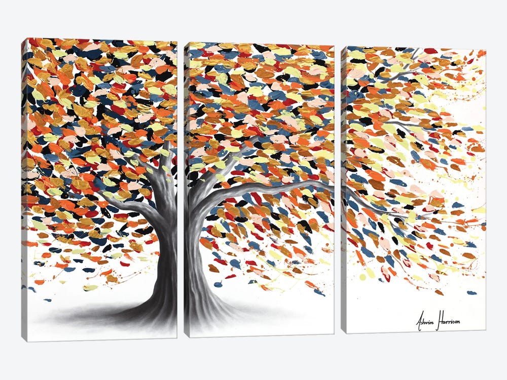 Bayfield Park Tree by Ashvin Harrison 3-piece Canvas Print
