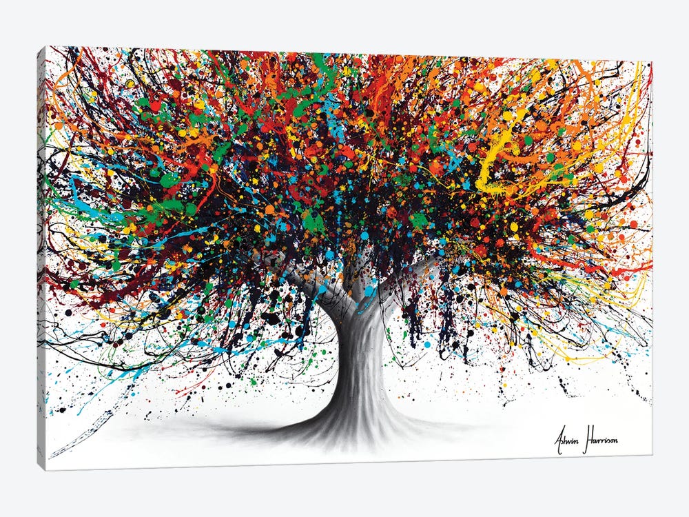 Festival Flavour Tree by Ashvin Harrison 1-piece Canvas Art Print