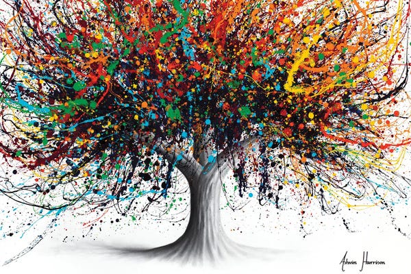 Hyper-Realistic & Detailed Drawings: Festival Flavour Tree by Ashvin Harrison
