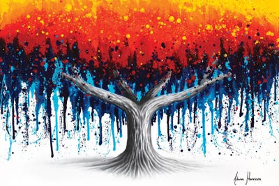 Wild Earth Tree by Ashvin Harrison canvas print